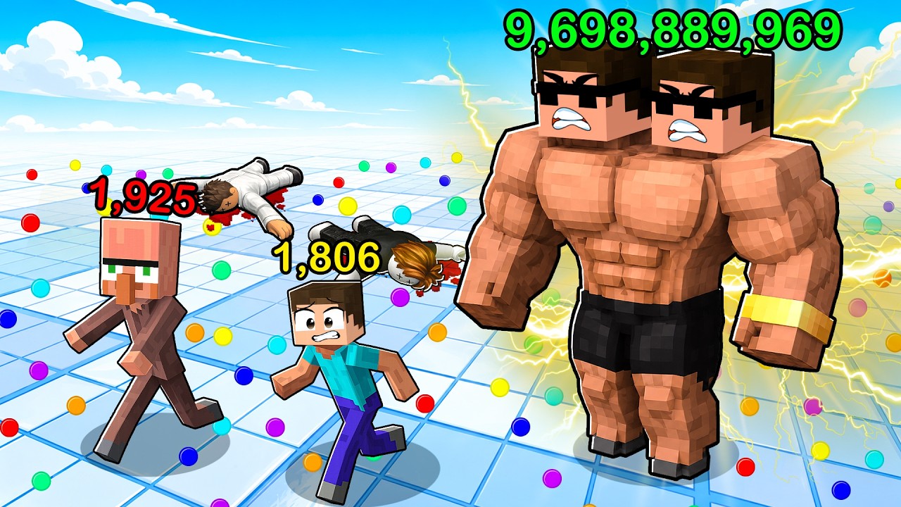 I Become STRONGEST Bodybuilder to Troll Friends 😱 background