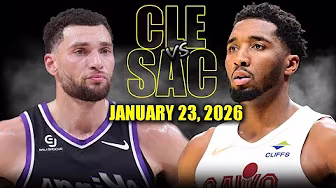 Cleveland Cavaliers vs Sacramento Kings Full Game Highlights – January 23, 2026 | NBA Season