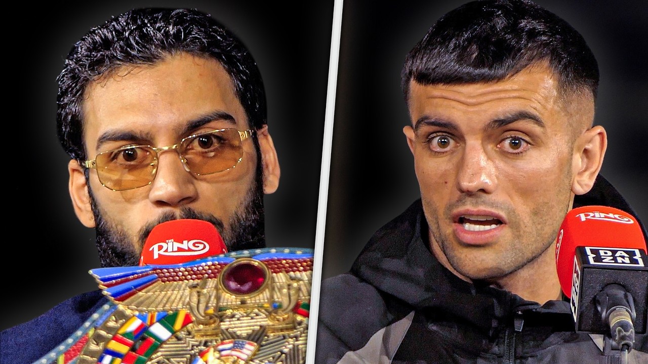 Usuk vs. Rico • UNDERCARD PRESS CONFERENCE ft. Hamzah Sheeraz & Jack Catterall | DAZN Boxing background