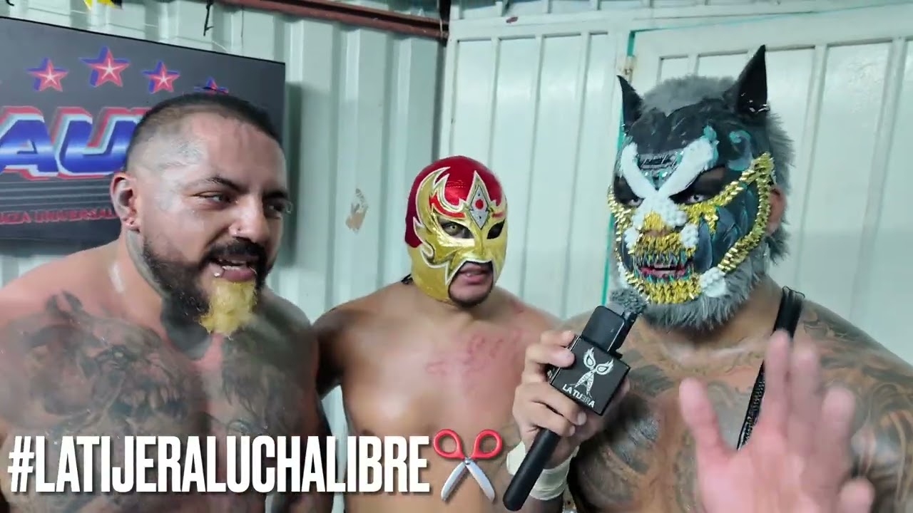 Demonio, Metalik y Alpha Wolf: Esta gente ni siquiera merece que vengamos a esta arena background