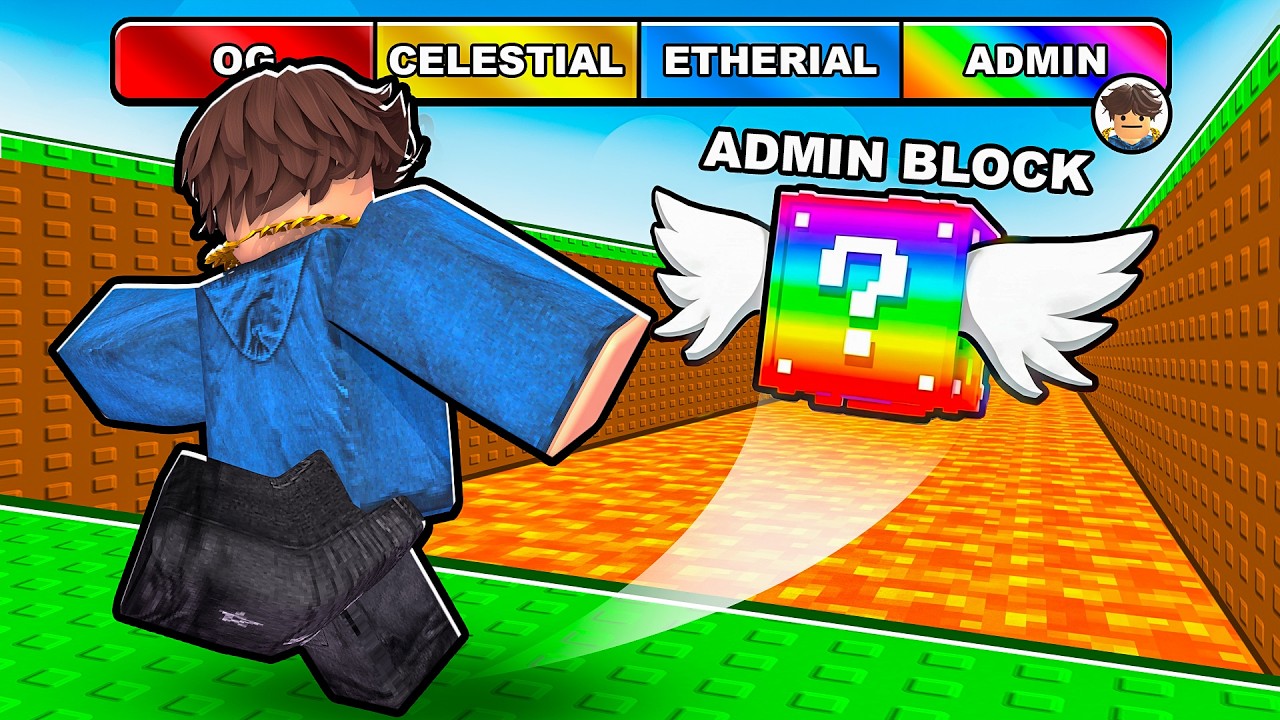 Owner Gaver Me ADMIN COMMANDS in Kick A Lucky Block!
