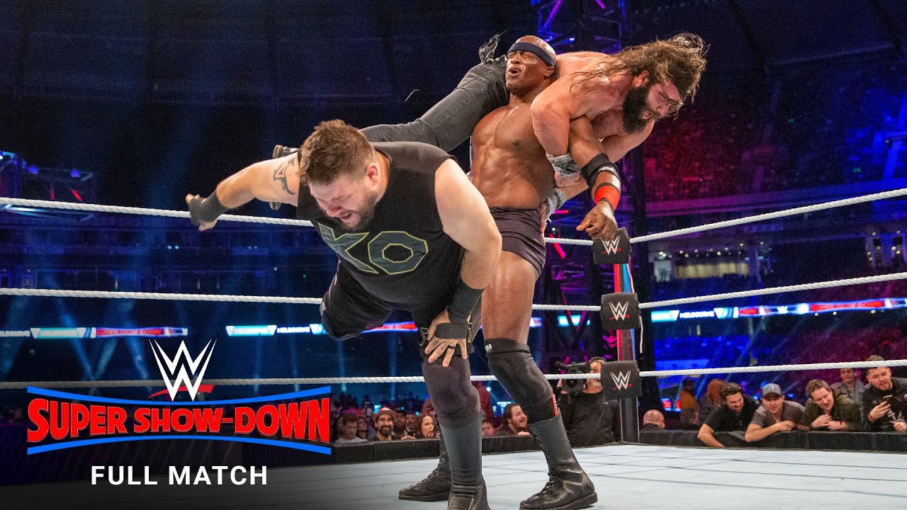 FULL MATCH - John Cena & Bobby Lashley vs. Kevin Owens & Elias: WWE Super Show-Down 2018