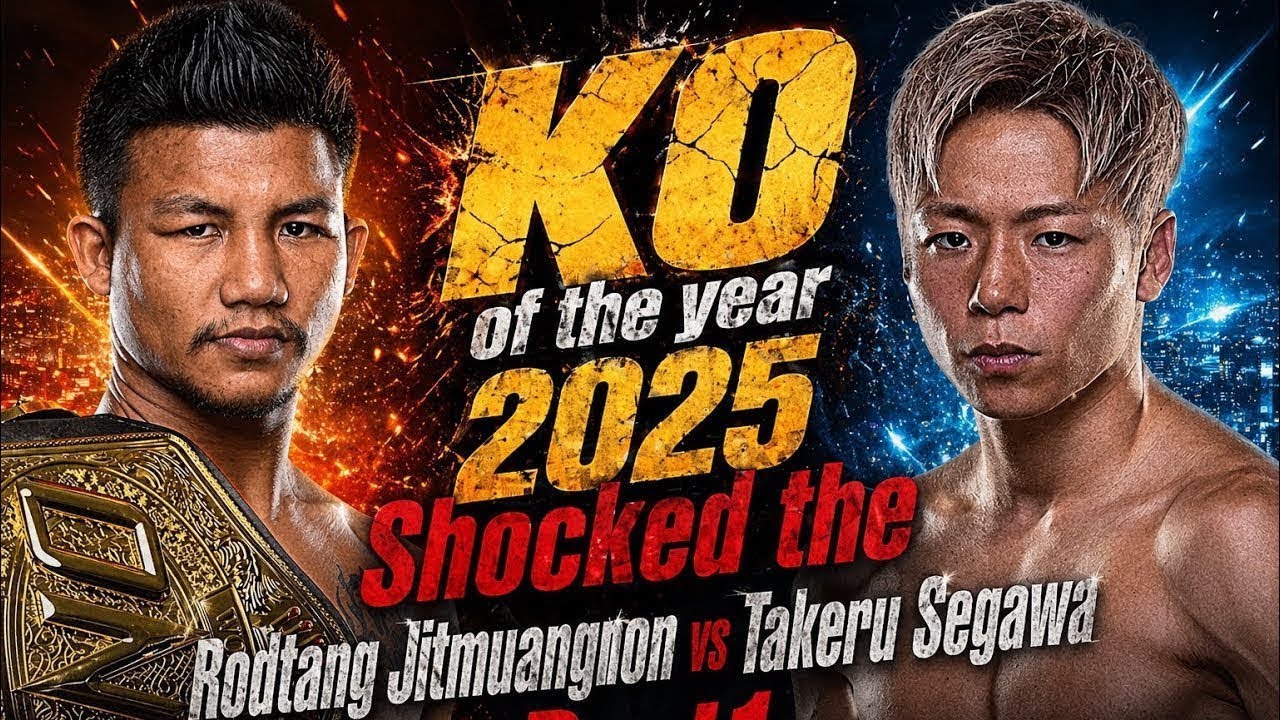 KO of the year 2025 Shocked the World Rodtang Jitmuangnon vs Takeru Segawa Part1
