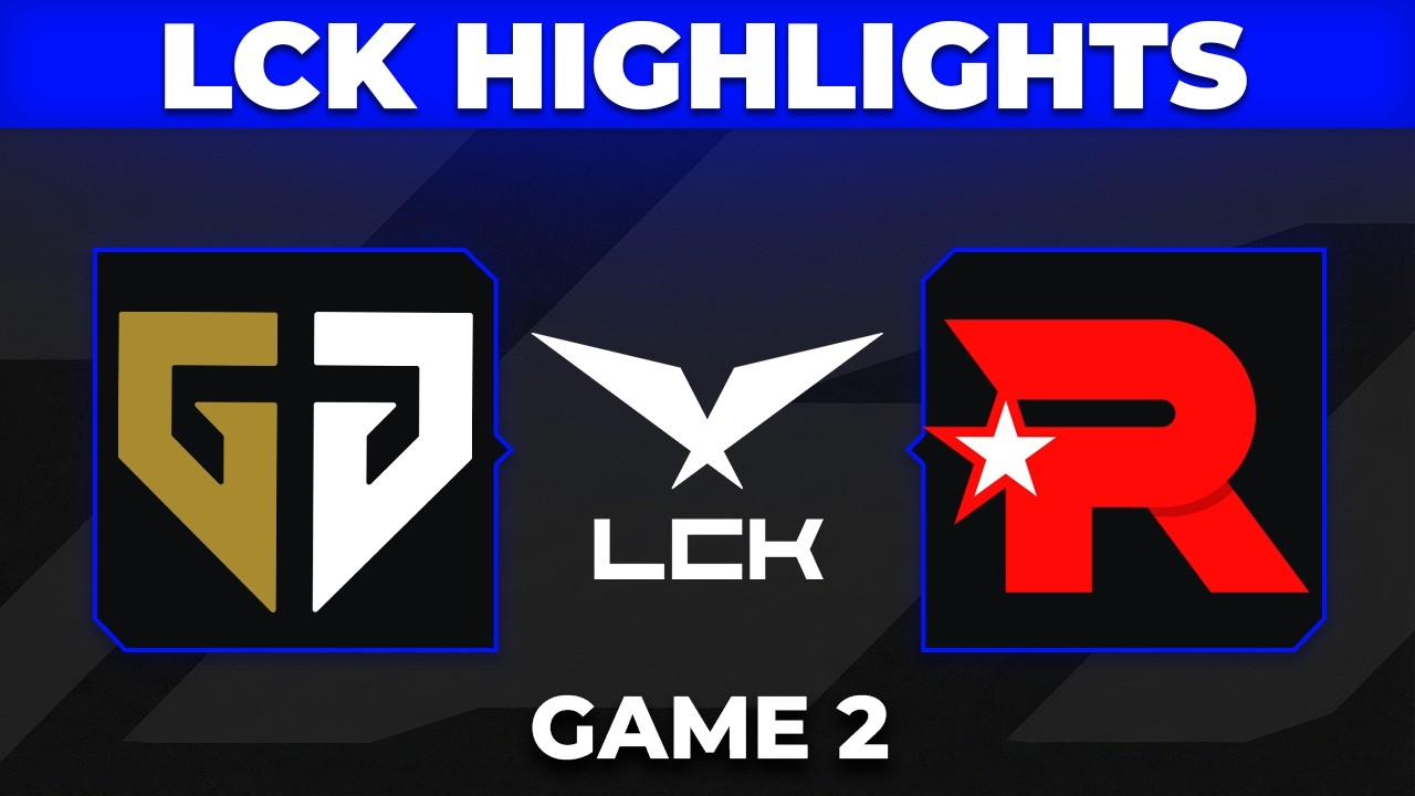 GEN vs KT Higlights Game 2 | LCK 2026 W8D3 | Gen.G vs KT Rolster