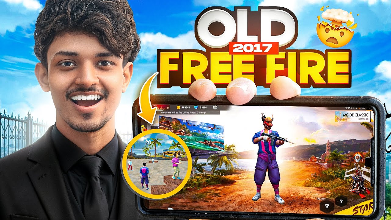 I Tried to Play 2017 Old Free Fire In 2026 🤯I Miss This Version of Free Fire 😭 - TPG SIDHU