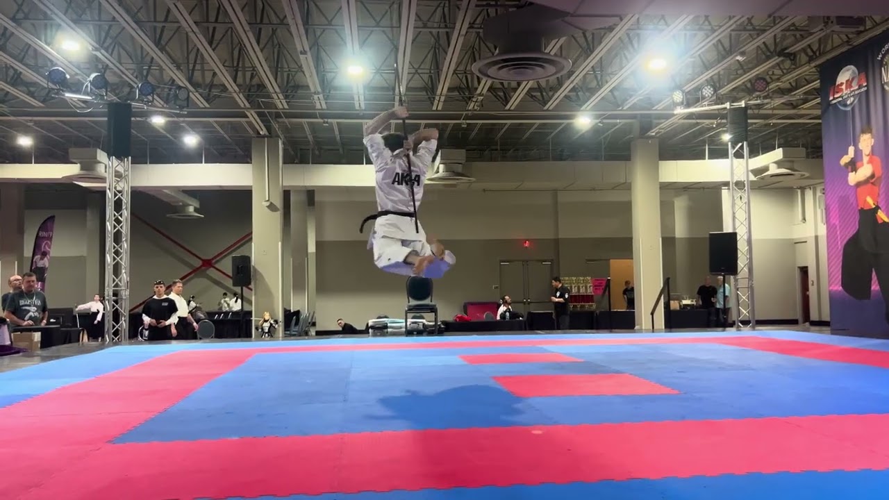 Jared Dunn 30 & Over Mens Non-Bladed Traditional Weapons - Pan American Internationals 2026 background