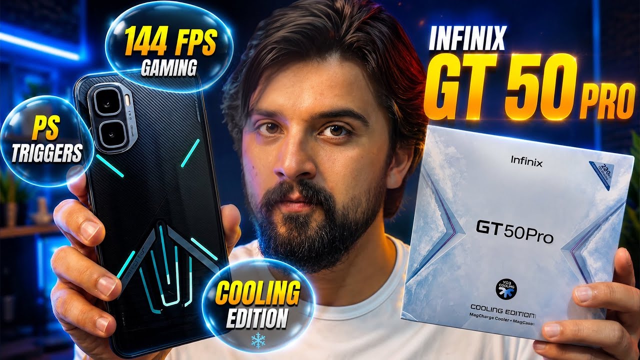 Infinix GT 50 Pro Unboxing and Review with PUBG Test | Price in Pakistan 169,999π₯