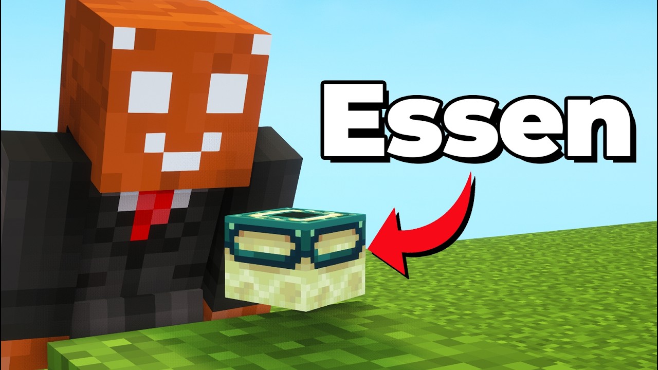 Wir KÖNNEN ALLE Minecraft ITEMS ESSEN...