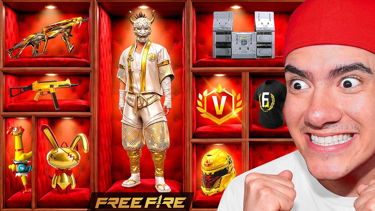 SOLO PUEDO USAR COSAS EXCLUSIVAS en FREE FIRE !! RETO IMPOSIBLE *hacker* - TheDonato