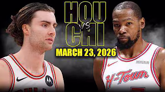 Houston Rockets vs Chicago Bulls Full Game Highlights – March 23, 2026 | NBA Season