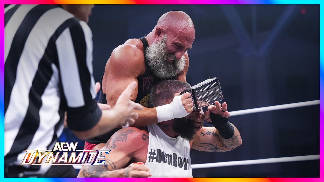 Mark Briscoe and Tommaso Ciampa Push The Limits As It Was ANYTHING GOES on AEW Dynamite background