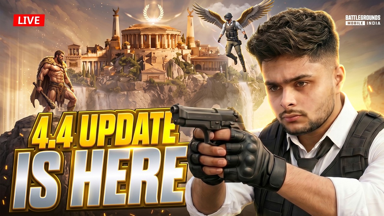 Lets Play 4.4 New Update 🔥 ROAD TO 1 M | BGMI LIVE w S8UL BIXI