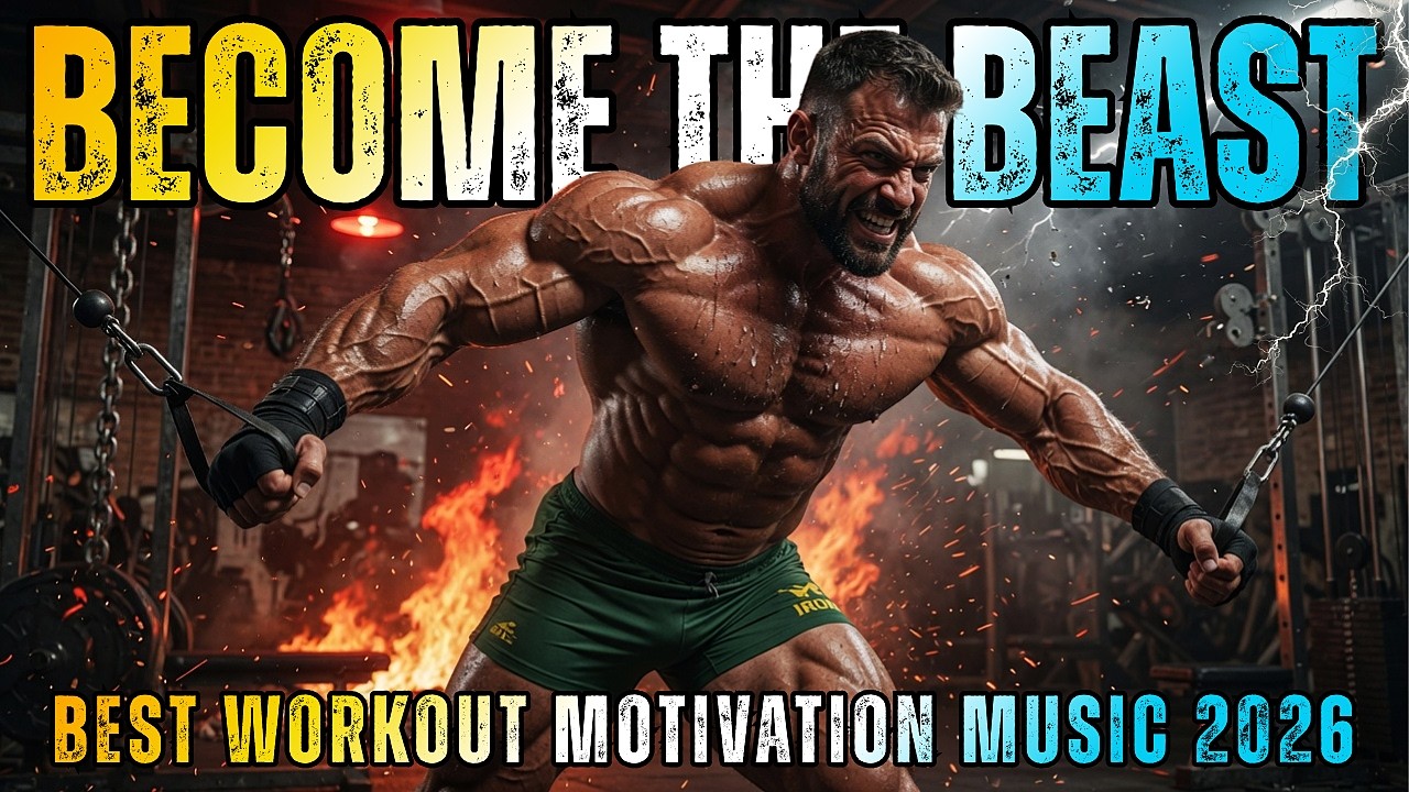 Workout Music 2026 ⚡ Gym Motivation Music Mix ⚡ TOP Motivational Songs - Gym Workout Songs Playlist