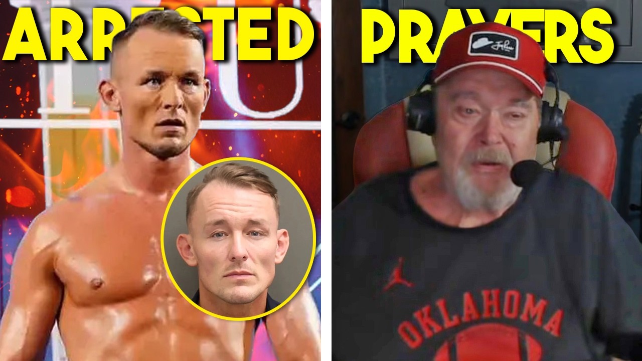 WWE STAR ARRESTED FOR SERIOUS CHARGE...IN BIG TROUBLE!?..PRAYERS FOR JIM ROSS...Wrestling News background