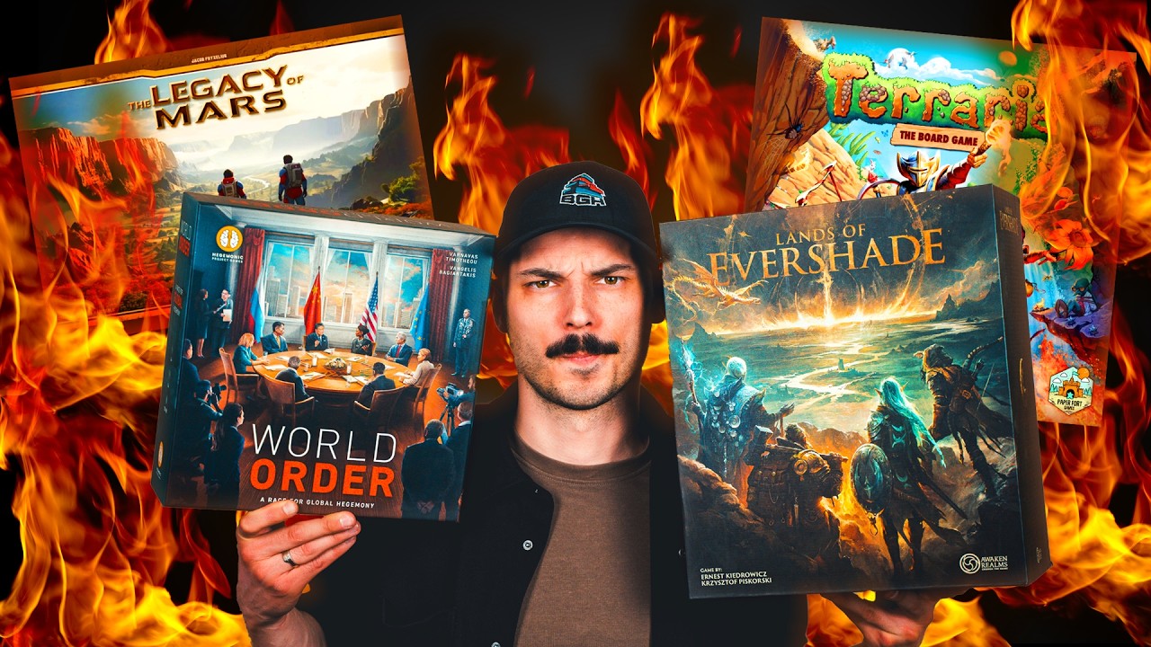 Top 10 New Hottest & Most Popular Board Games Right Now May 2026 background
