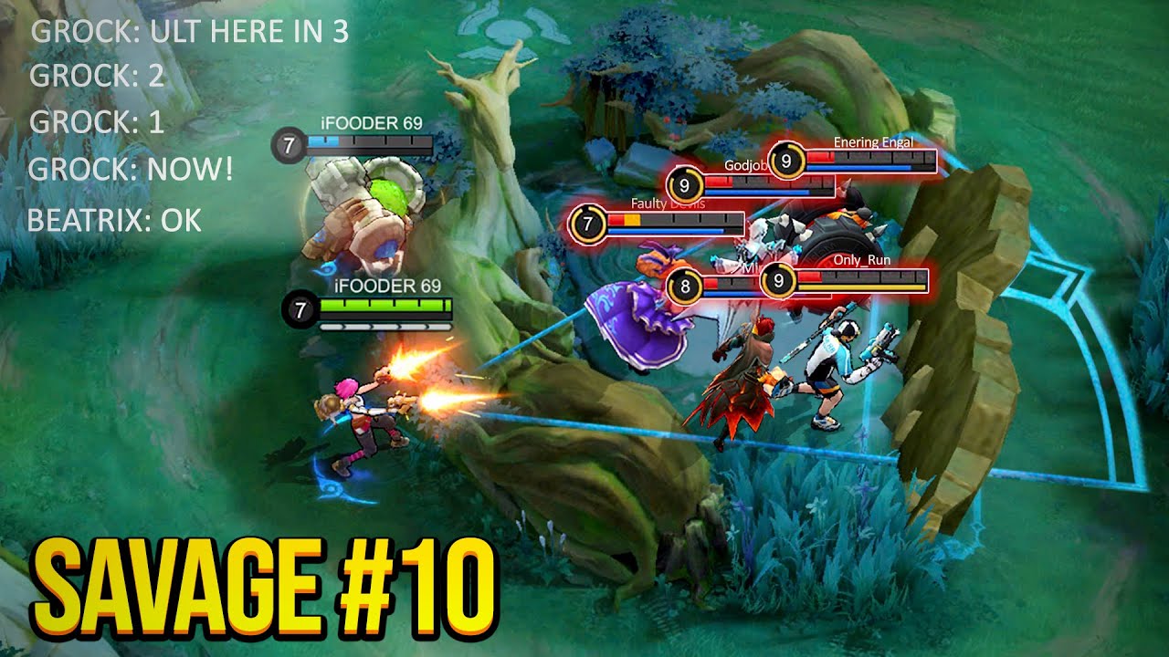TOP 15 SAVAGE MOMENTS: DOMINATING THE BATTLEFIELD! #10 ✅ ∣ MOBILE LEGENDS background