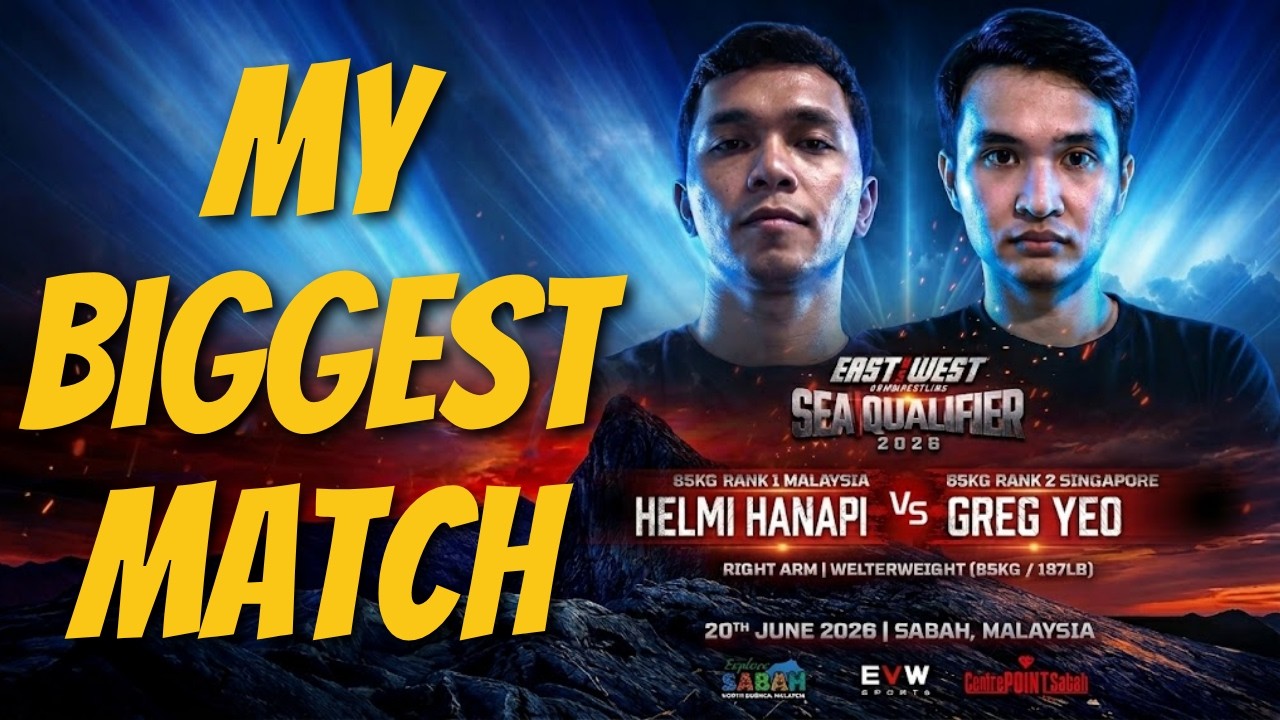 The Only Singaporean at East vs West SEA Qualifiers (Match Prep)