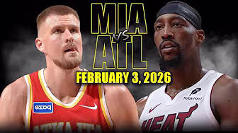 Miami Heat vs Atlanta Hawks Full Game Highlights – February 3, 2026 | NBA Season