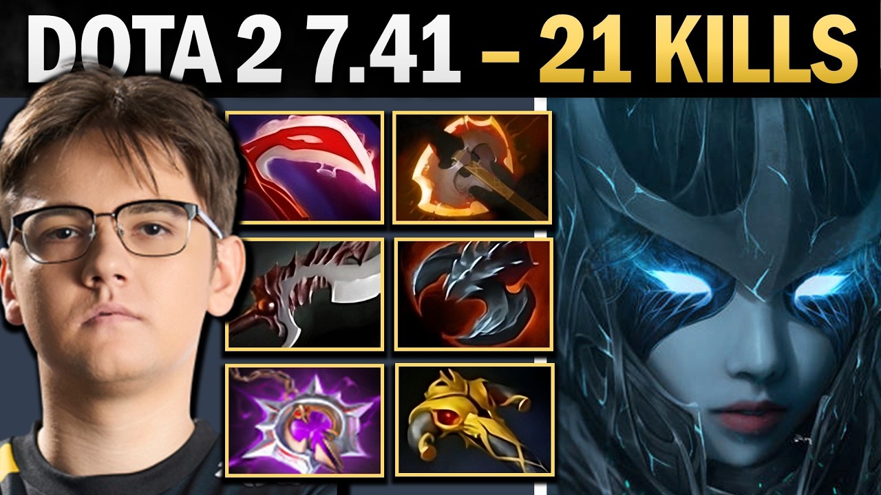 Phantom Assassin Dota 2 7.41 with Nullifier and 21 Kills - Dota 2 Gameplay background