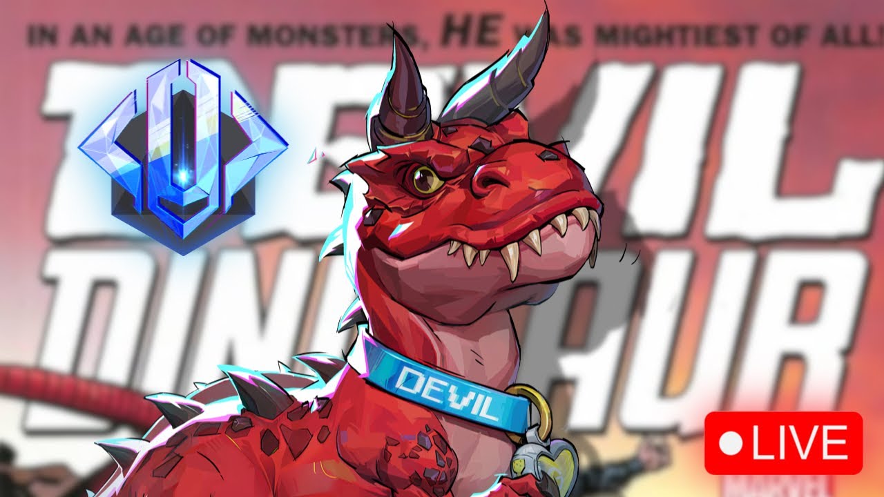 Marvel Rivals Lord Devil Dinosaur Competitive LIVE