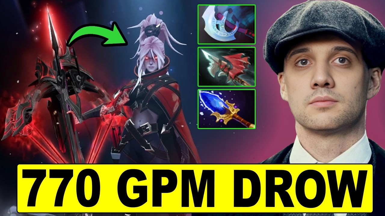 When Arteezy Made Drow Ranger Look Broken (770 GPM)