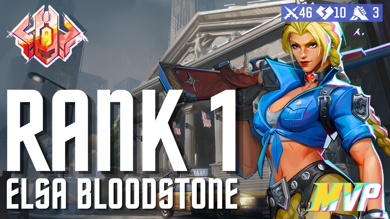 loldinotello | Rank 1 Elsa Bloodstone Gameplay | Season 8 | Marvel Rivals