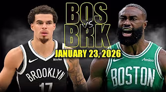 Boston Celtics vs Brooklyn Nets Full Game Highlights – January 23, 2026 | NBA Season
