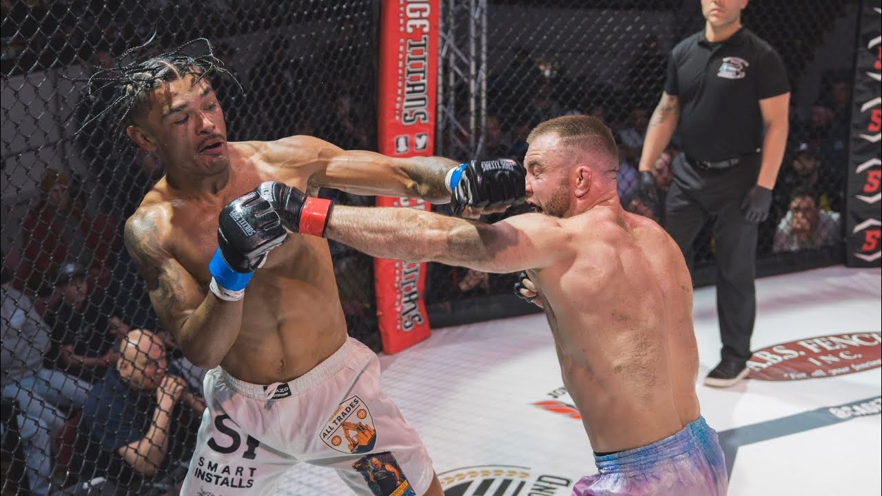 Andre Carbonneau vs Mike Jolicoeur CTFC AM Lightweight Title | Cage Titans FC 76 background