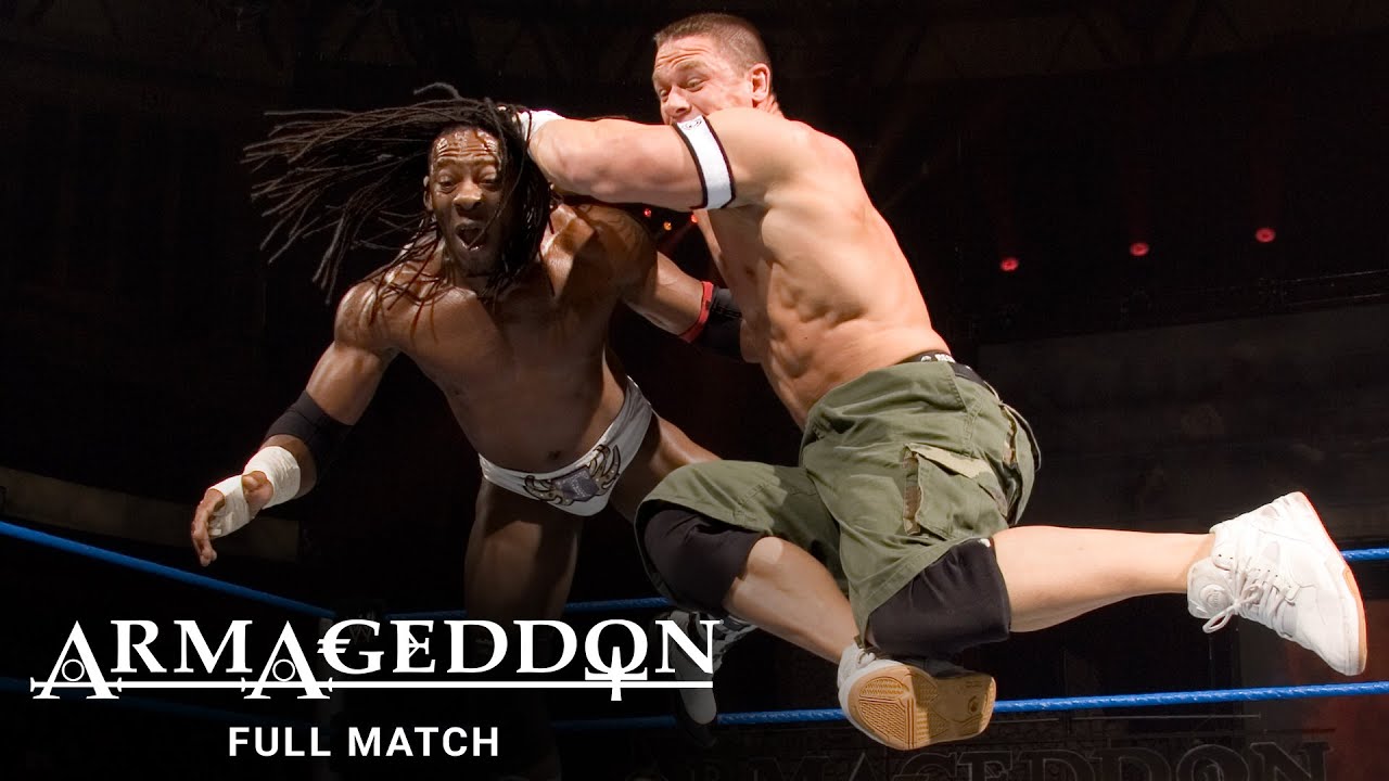 FULL MATCH - John Cena & Batista vs. King Booker & Finlay: WWE Armageddon 2006 background
