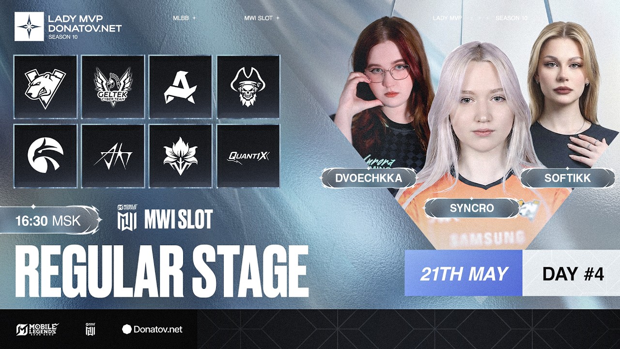 Lady MVP S10 x Donatov.net | День 4 | Mobile Legends: Bang Bang