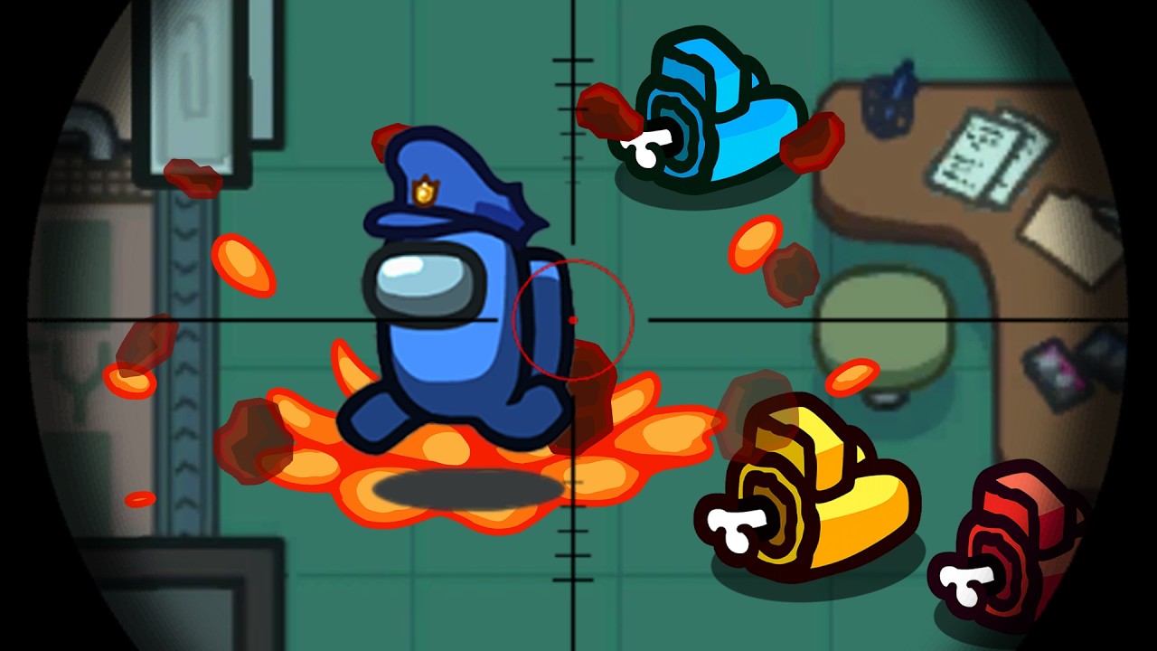 I Added An EXPLOSIVE SNIPER To Among Us