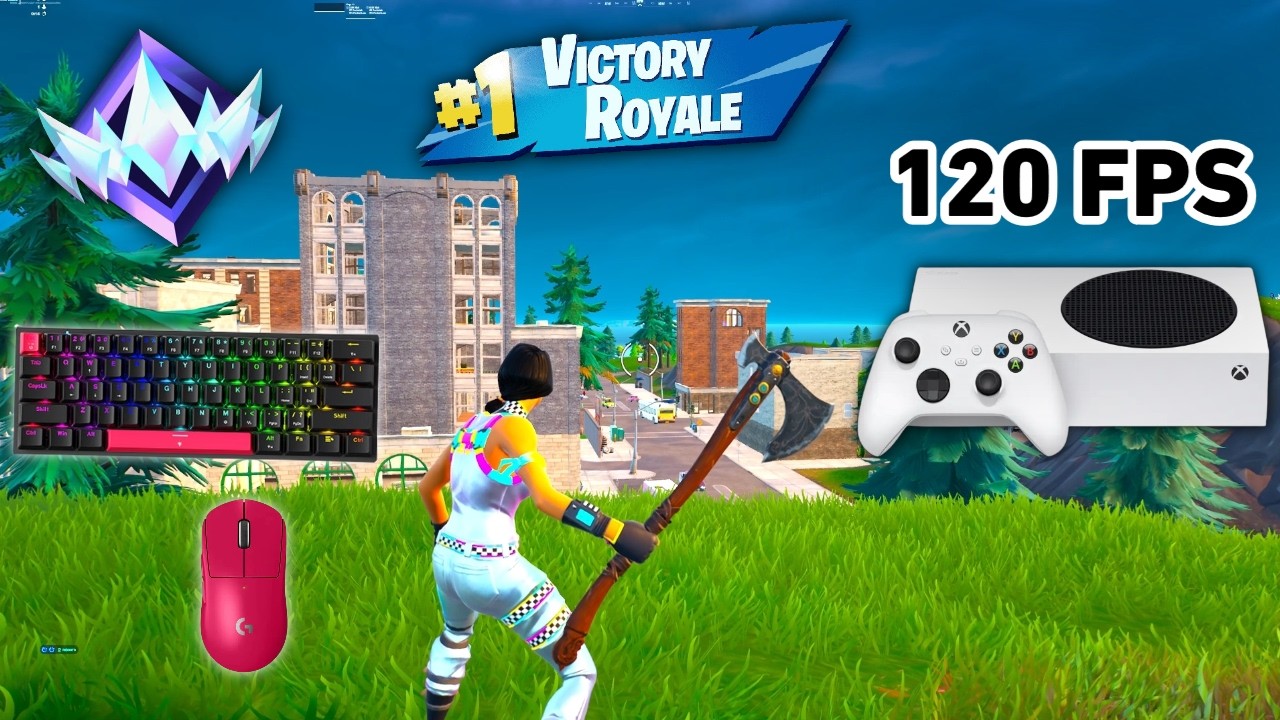 Fortnite Unreal Ranked Reload On Xbox Series S | Keyboard & Mouse Gameplay | 120 FPS | 4K