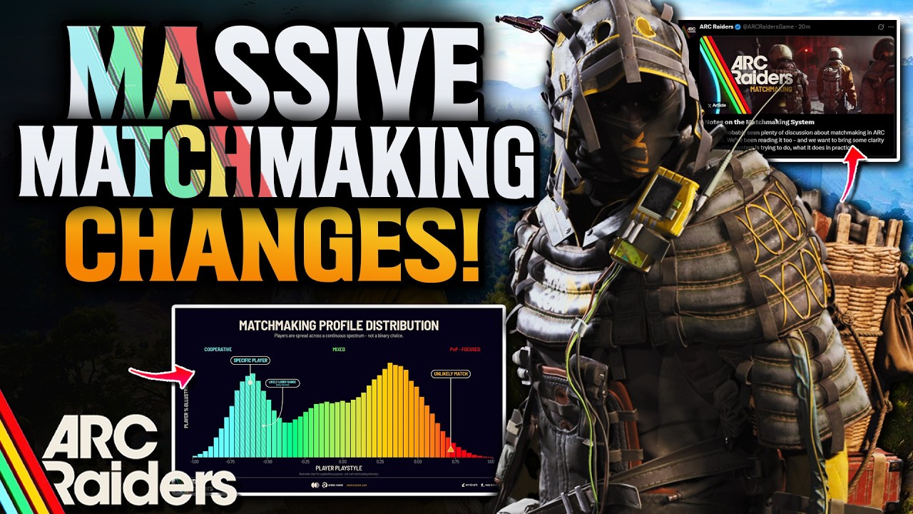 ARC Raiders HUGE Matchmaking Changes! Massive New Update!