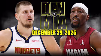 Denver Nuggets vs Miami Heat Full Game Highlights – December 29, 2025 | NBA Season