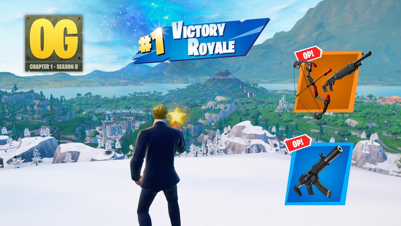20 Kill Fortnite Solos "FORTNITE OG" | High Kill Fortnite OG Season 8 Gameplay (OG GRAPHICS) background