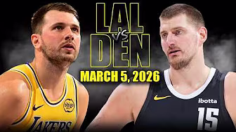 Los Angeles Lakers vs Denver Nuggets Full Game Highlights – March 5, 2026 | NBA Season