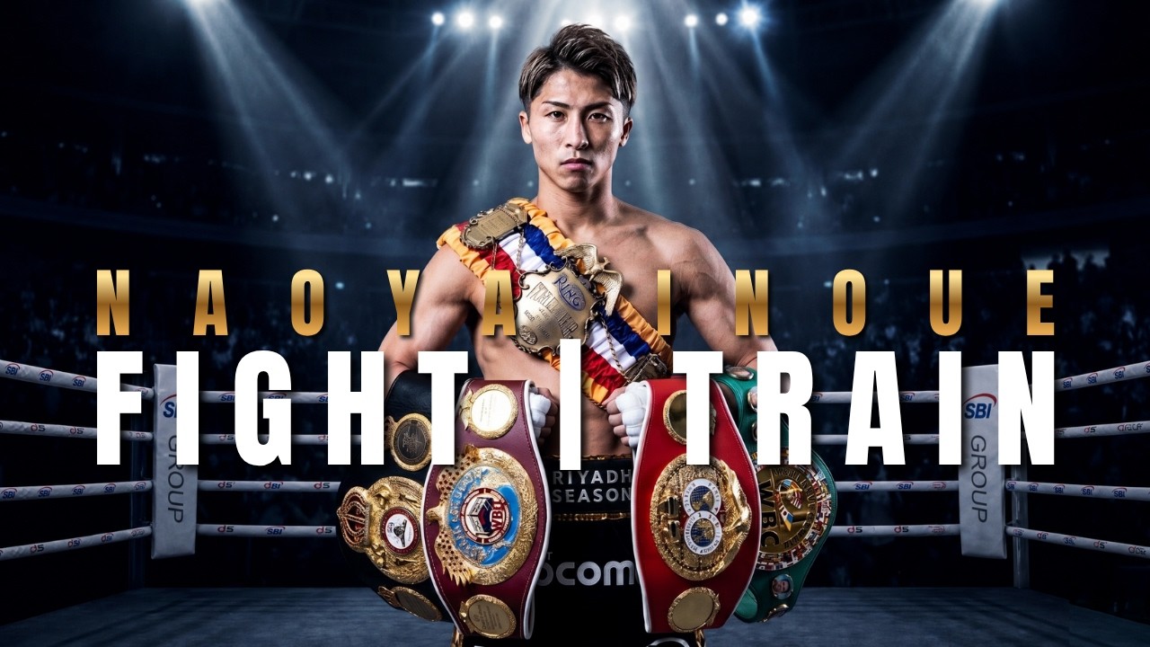 NAOYA INOUE | FIGHT | TRAIN background