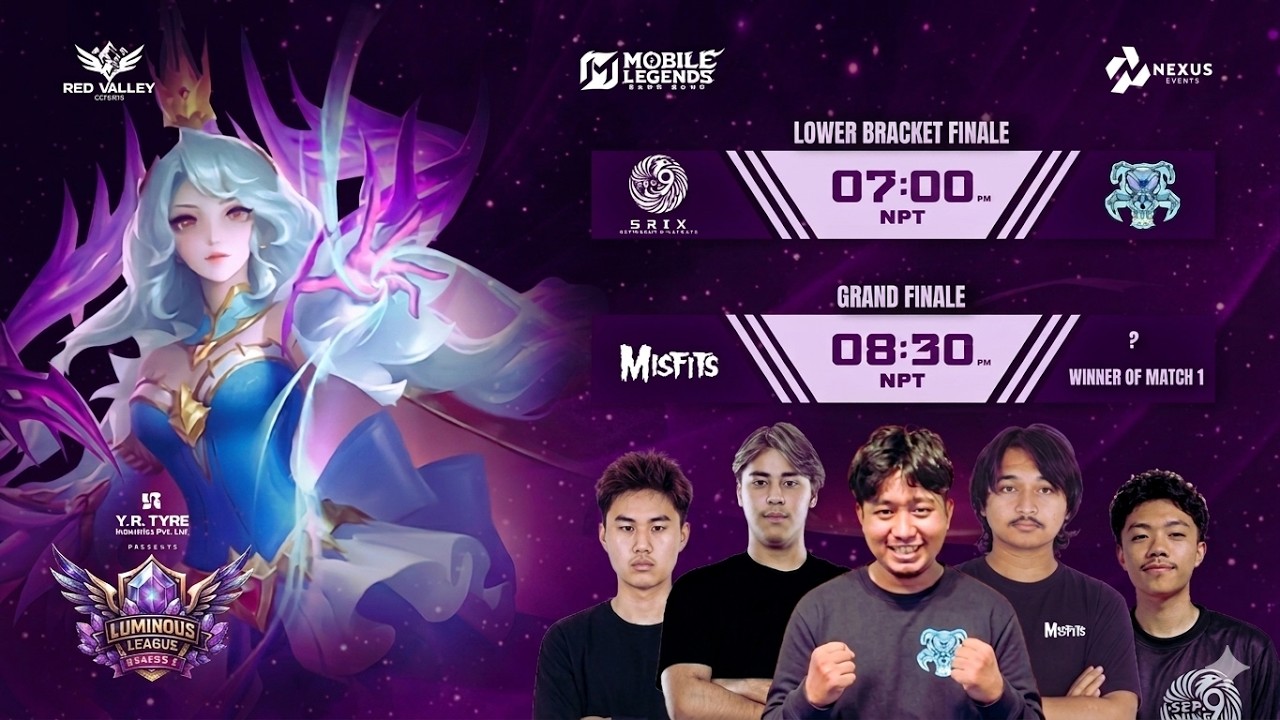 Lower Bracket Finale & GRAND FINALE || Lumnious League Season 1