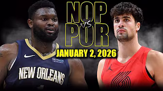 New Orleans Pelicans vs Portland Trail Blazers Full Game Highlights – January 2, 2026 | NBA Season background