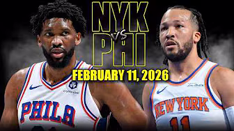 New York Knicks vs Philadelphia 76ers Full Game Highlights – February 11, 2026 | NBA Season