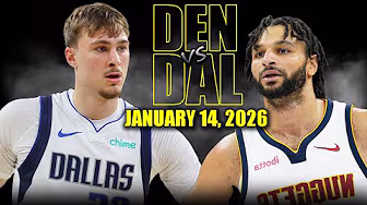 Denver Nuggets vs Dallas Mavericks Full Game Highlights - January 14, 2026 | NBA Season