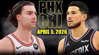 Phoenix Suns vs Chicago Bulls Full Game Highlights – April 5, 2026 | NBA Season