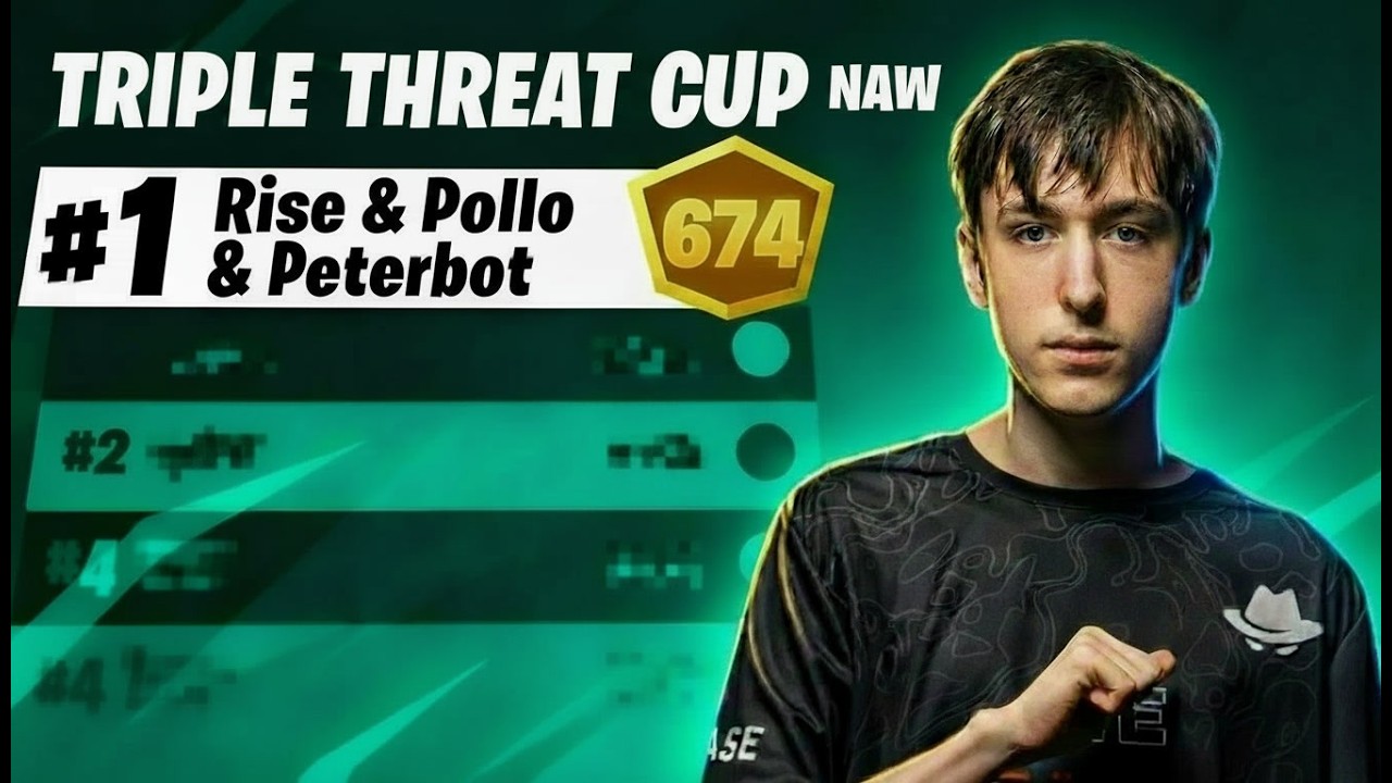 PETERBOT, POLLO & RISE DOMINATING! 🏆Triple Threat Cup NA WEST(All Games)