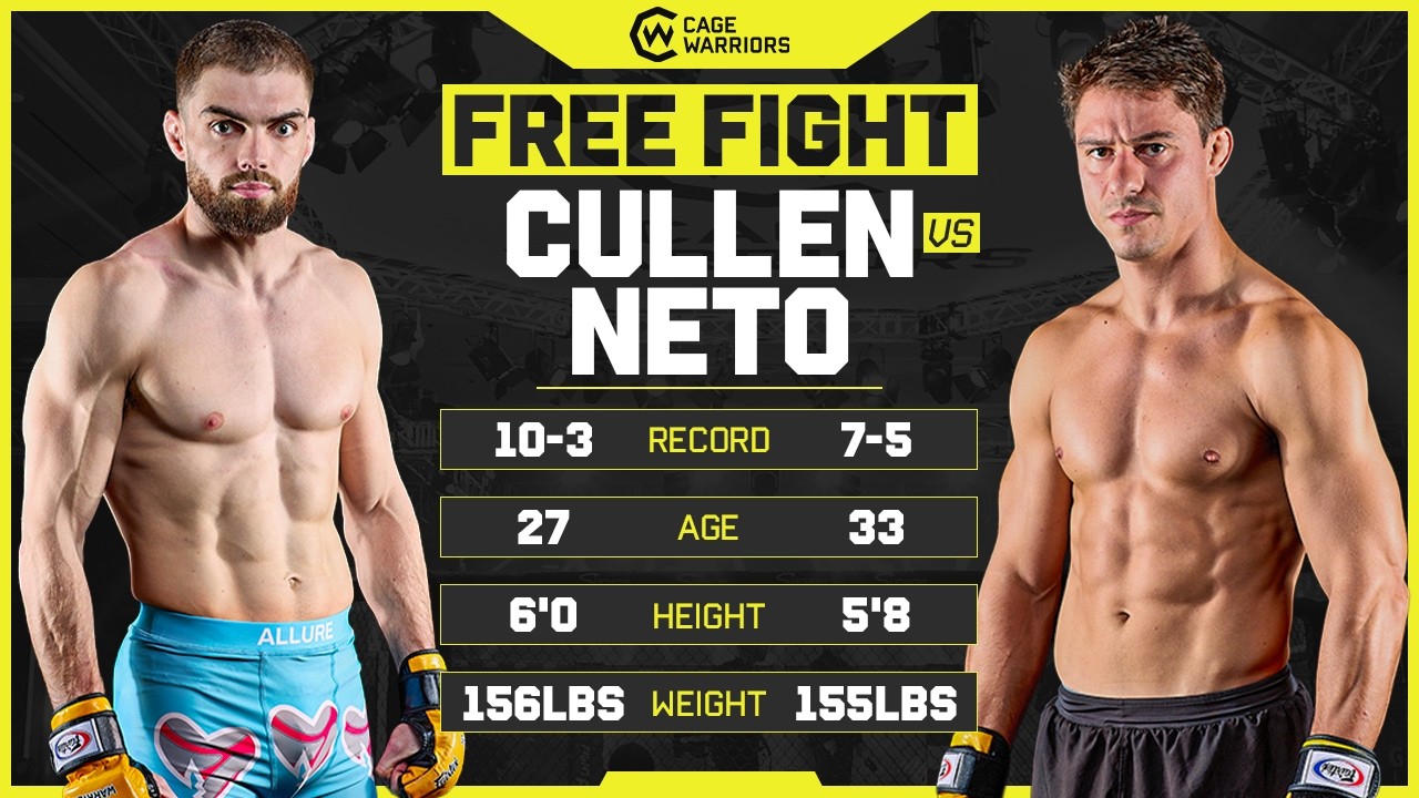 KING OF THE BEC ๐ | Adam Cullen VS Loibe Neto | CW 207 Manchester Free Fight background