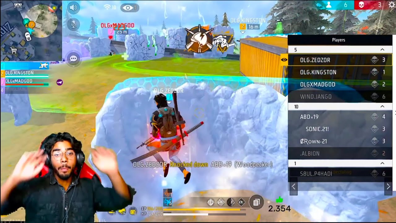 Freefire tournament highlights| Crazy shots🔥