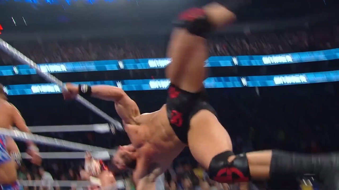 WWE All Time Over Top Rope Eliminations # 10 background