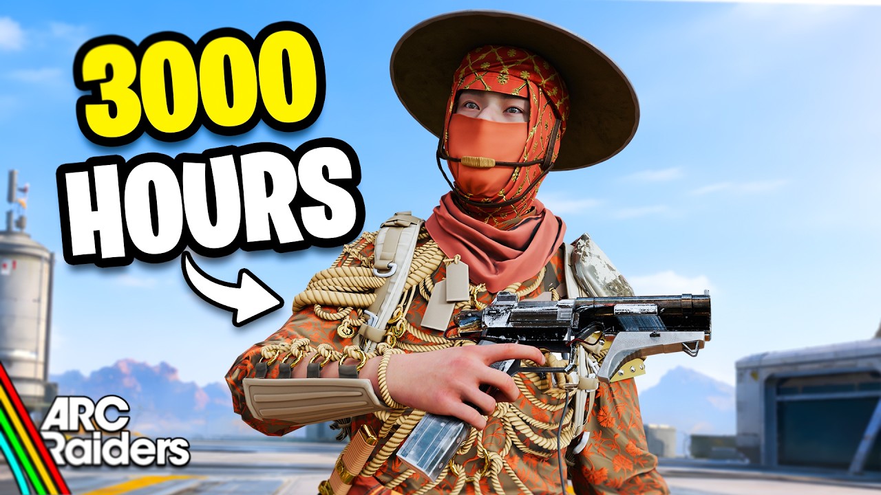 What 3000 Hours of Arc Raiders Looks Like… background