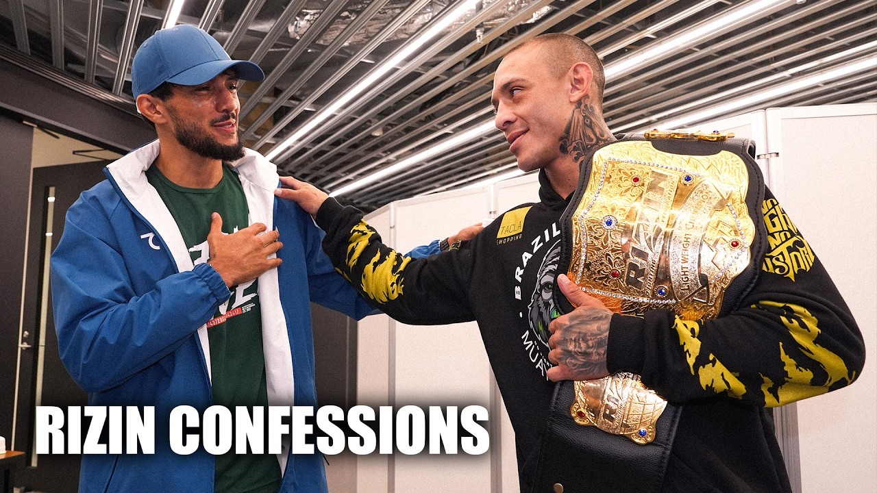 【番組】RIZIN CONFESSIONS #218 | イルホム・ノジモフ vs. ルイス・グスタボ 2026-05-21 18:30 background