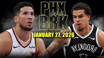 Phoenix Suns vs Brooklyn Nets Full Game Highlights – January 27, 2026 | NBA Season