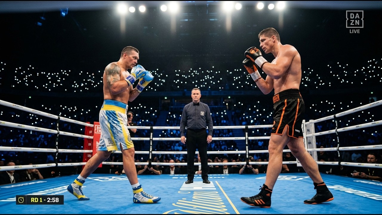 Oleksandr Usyk vs Rico Verhoeven – Full Fight Highlights & BRUTAL KO! background